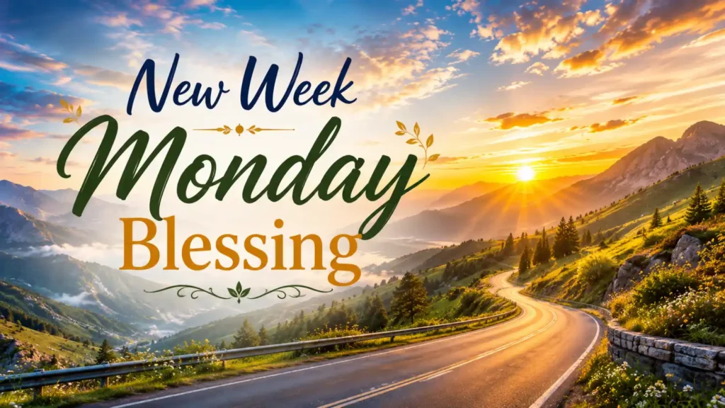 New Week Monday Blessing