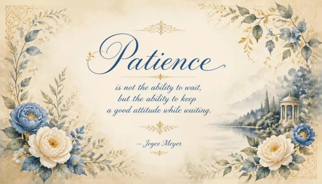 patience quotes