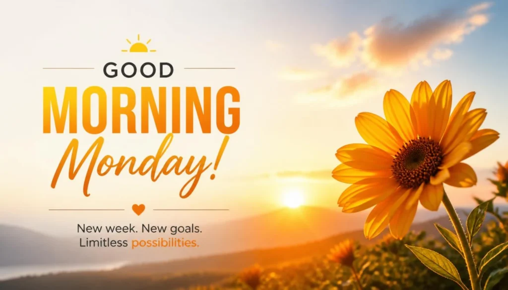 Positive Good Morning Monday Quotes