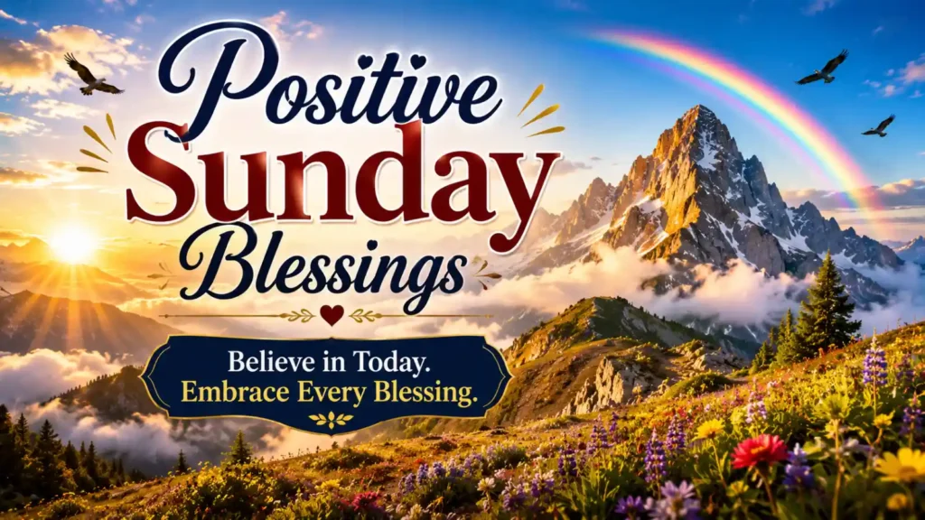 Positive Sunday Blessings