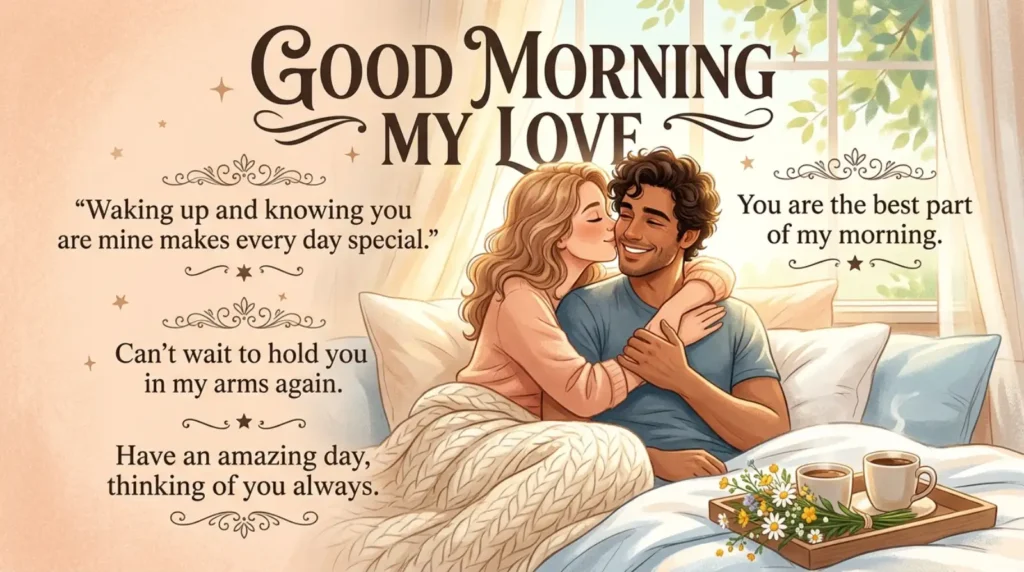 Romantic Good Morning Love Messages for Him