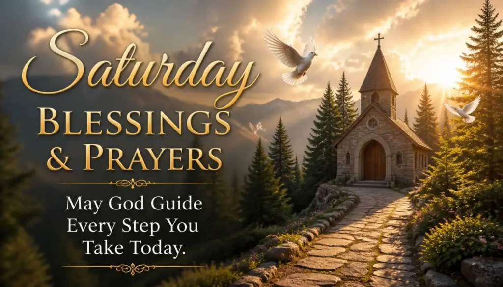 Saturday Blessings and Prayers