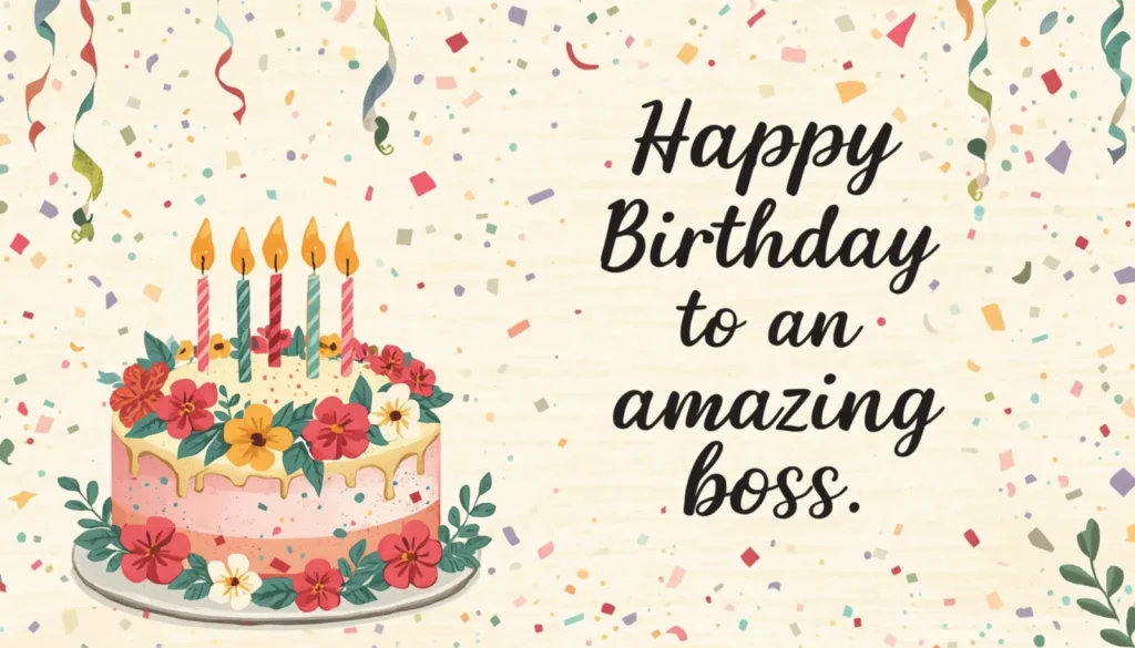 Short & Sweet Birthday Wishes for Boss