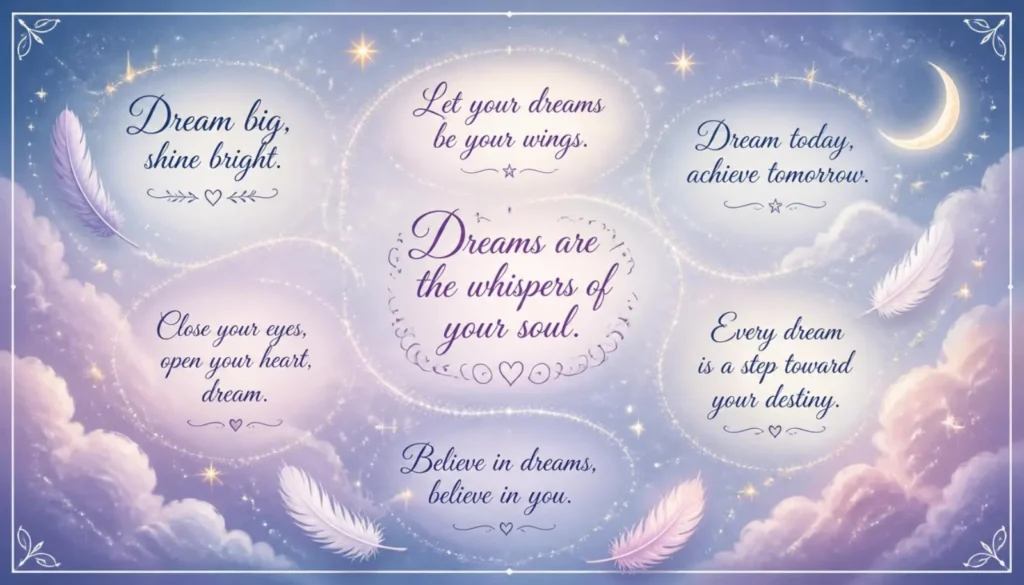 Short Dream Quotes