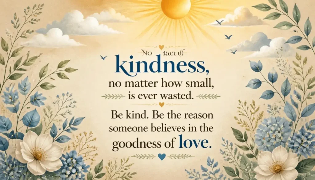 Short Kindness Quotes