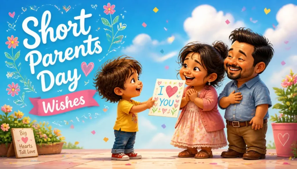 Short Parents Day Wishes