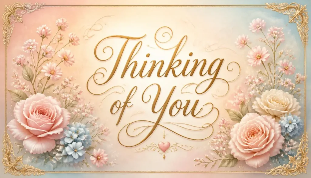 Short Thinking of You Messages