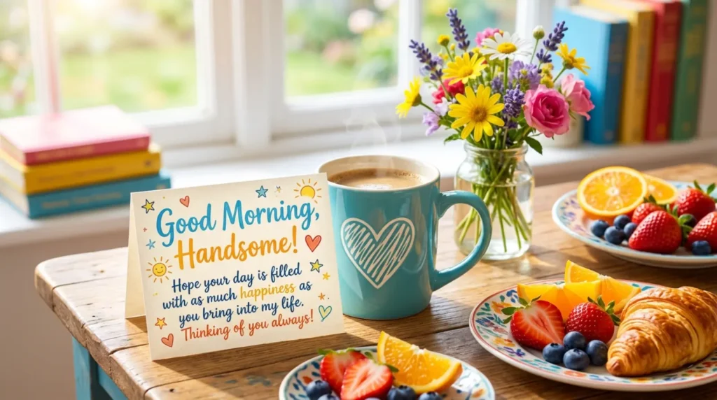 Sweet Good Morning Messages for Him