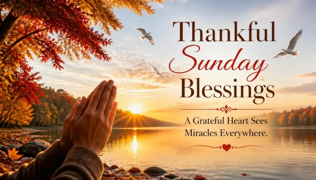 Thankful Sunday Blessings Quotes