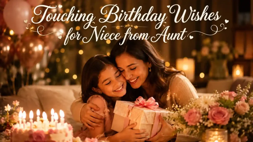 Touching Birthday Wishes for Niece from Aunt