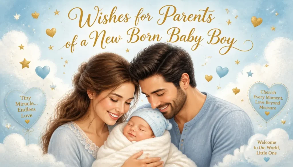 Wishes for Parents of a New Born Baby Boy