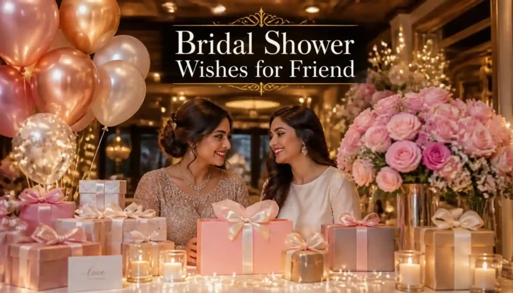 Bridal Shower Wishes for Friend
