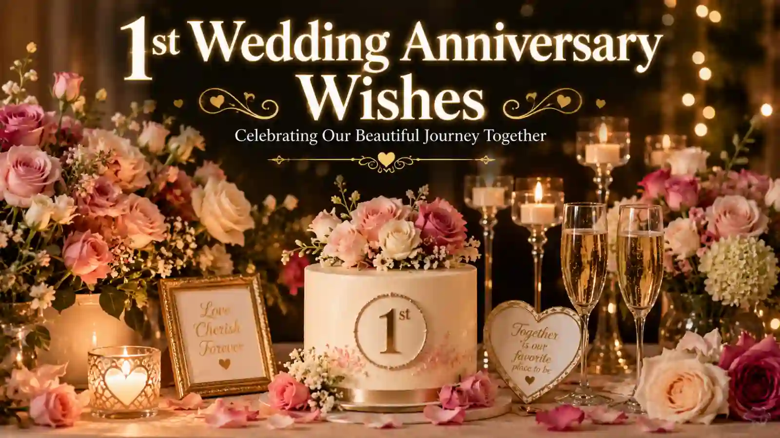1st Wedding Anniversary Wishes