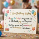 2 Line Birthday Wishes