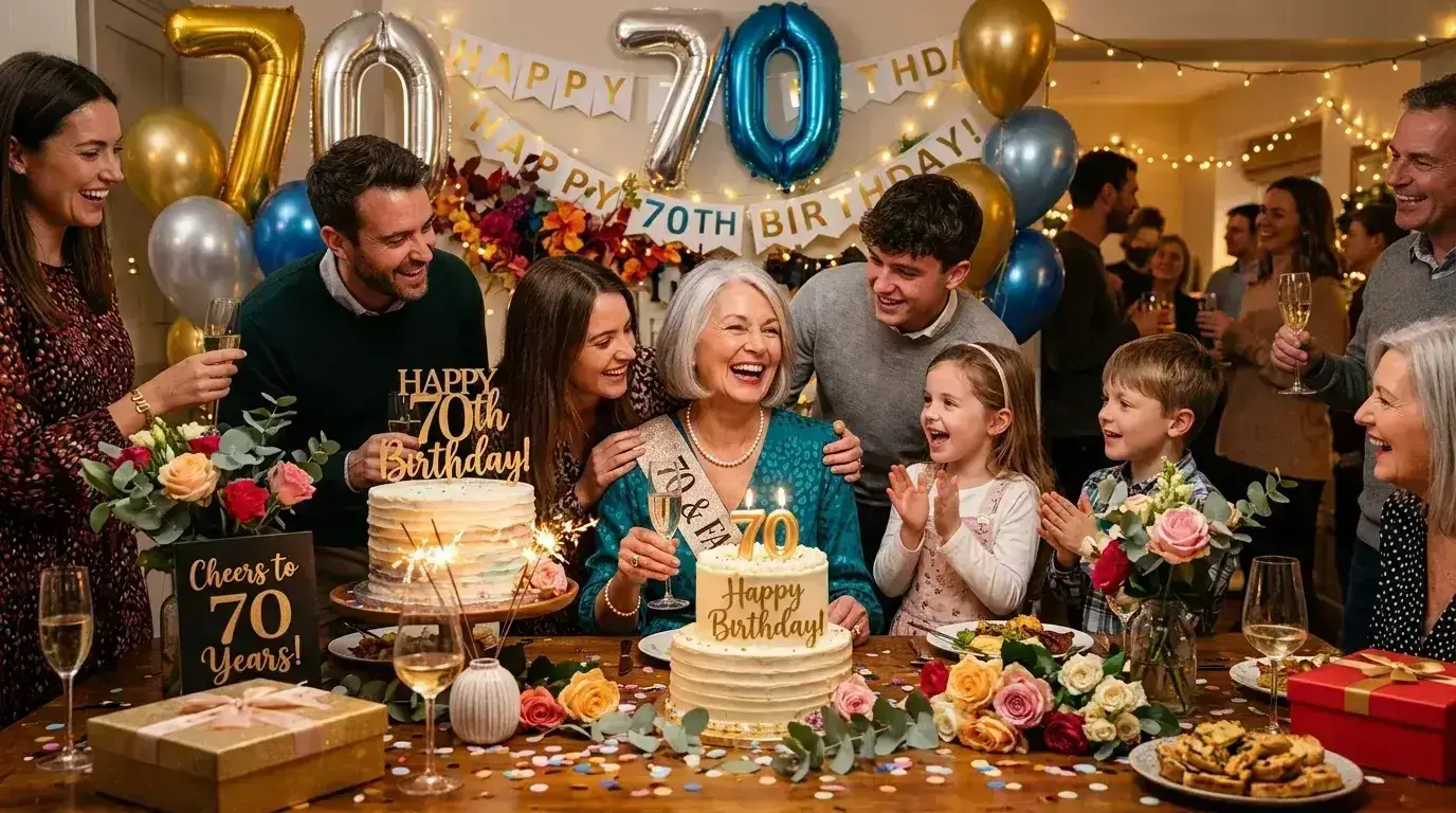 70th Birthday Wishes