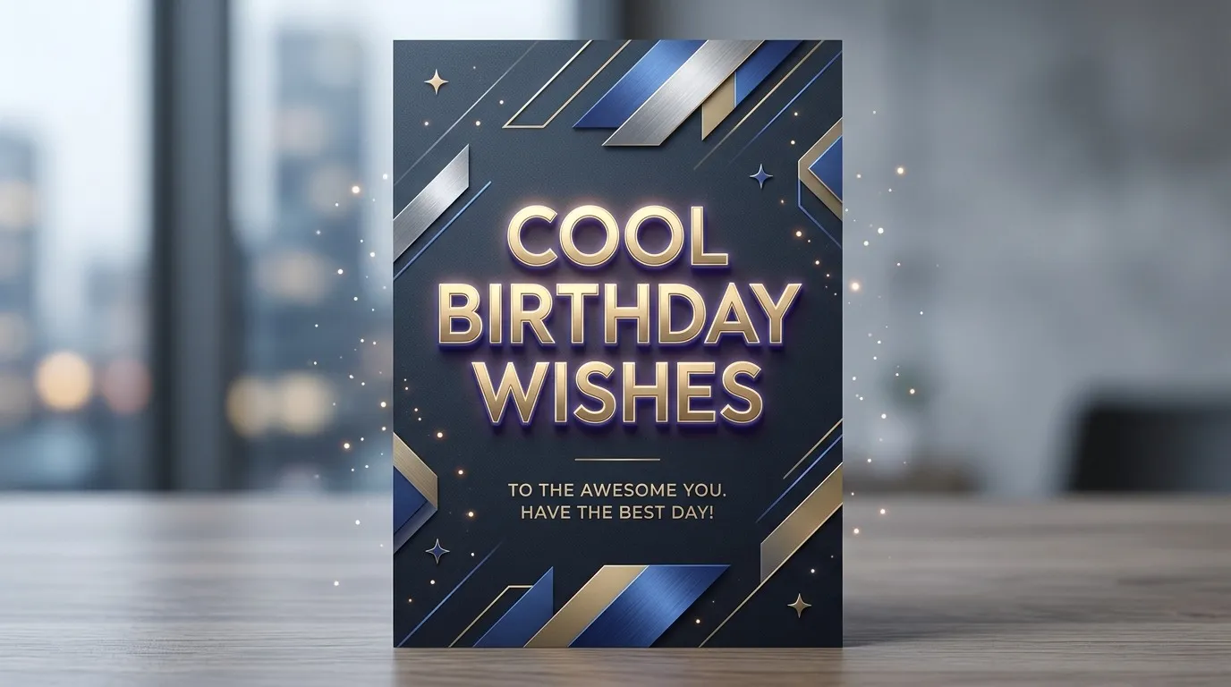 Cool Birthday Wishes