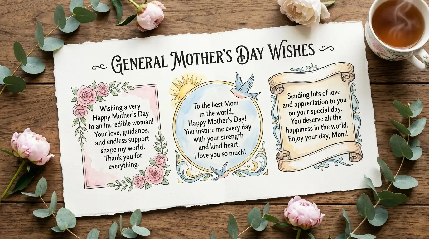 General Mothers Day Wishes