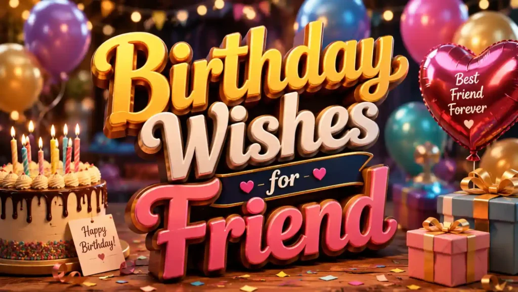 Birthday Wishes for Friend