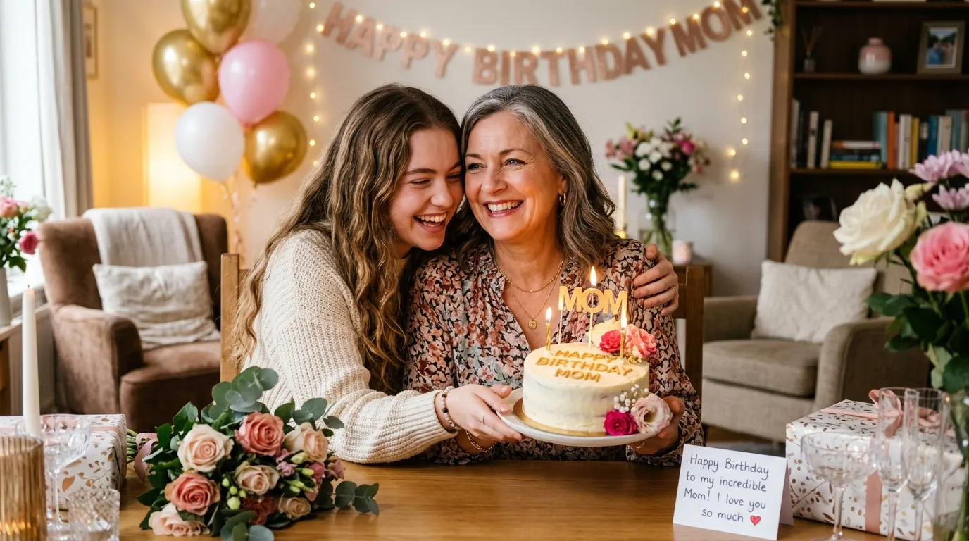 birthday wishes for mother from daughter