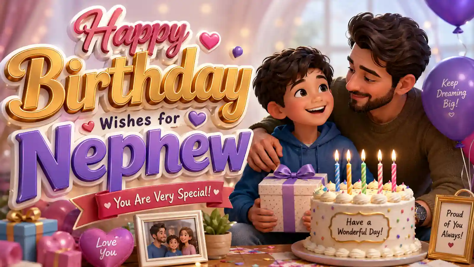 Birthday Wishes for Nephew