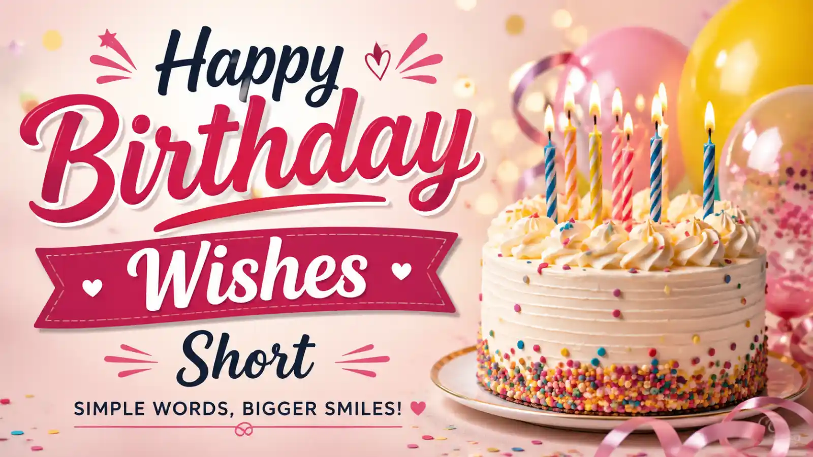 Happy Birthday Wishes Short
