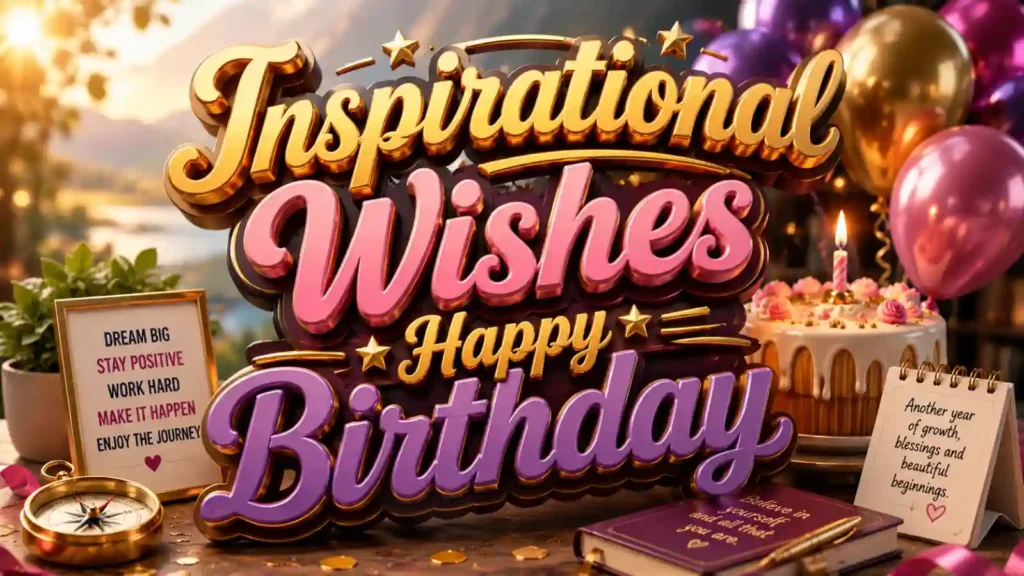 Inspirational Wishes Happy Birthday