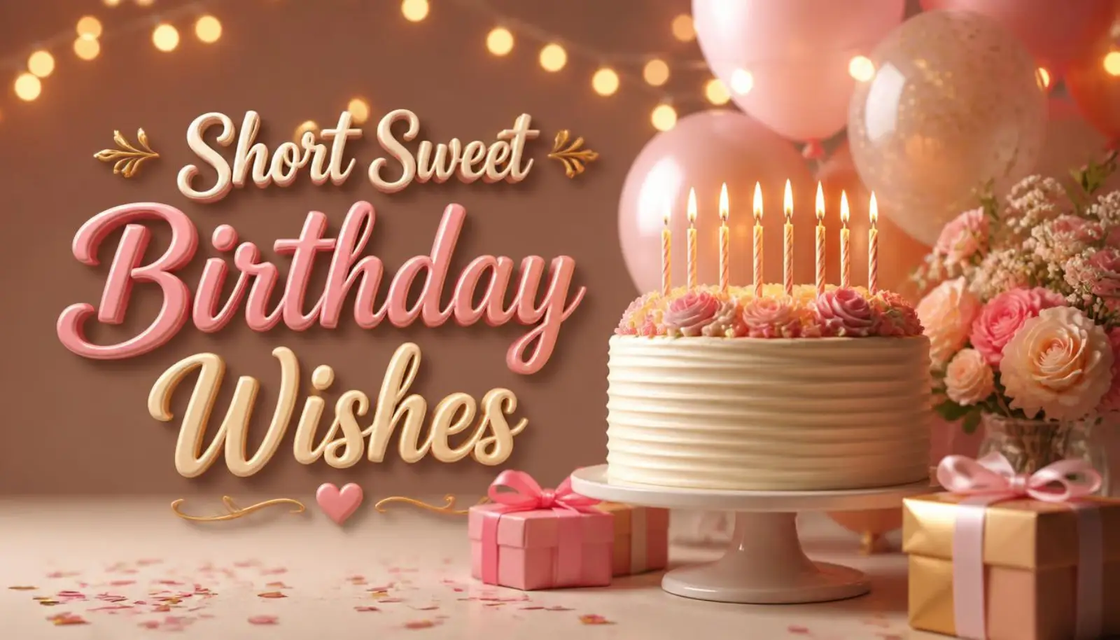 Short Sweet Birthday Wishes