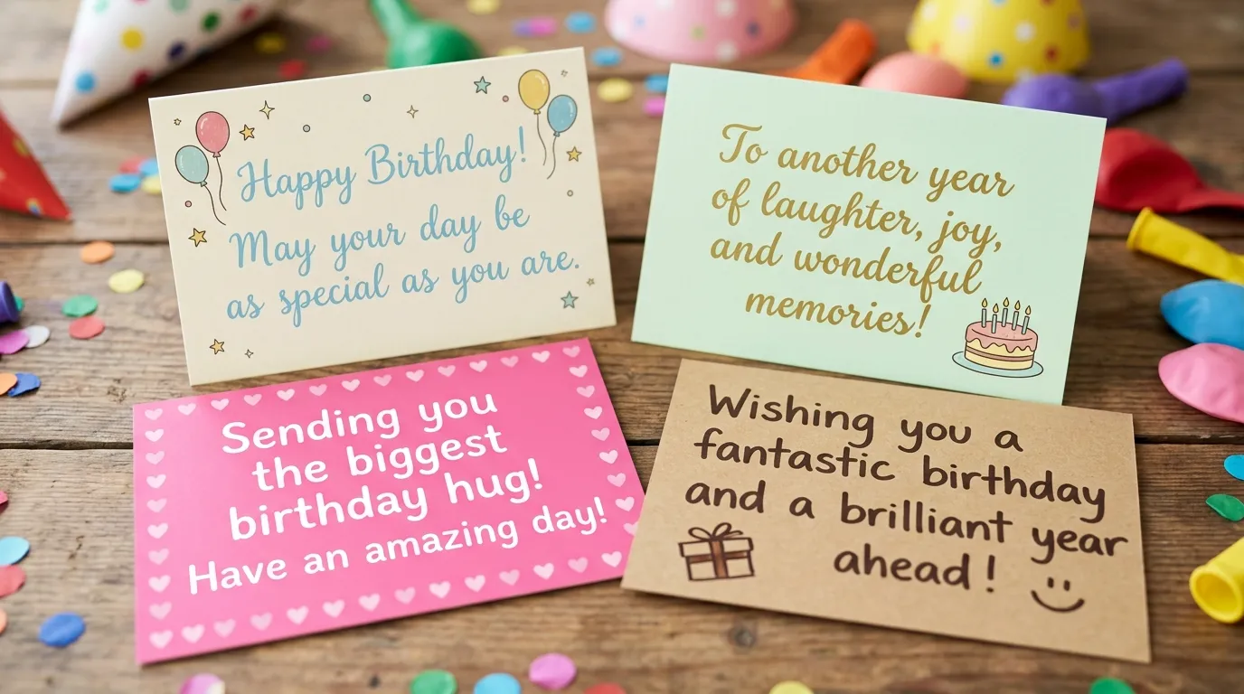 Sweet Short Birthday Wishes