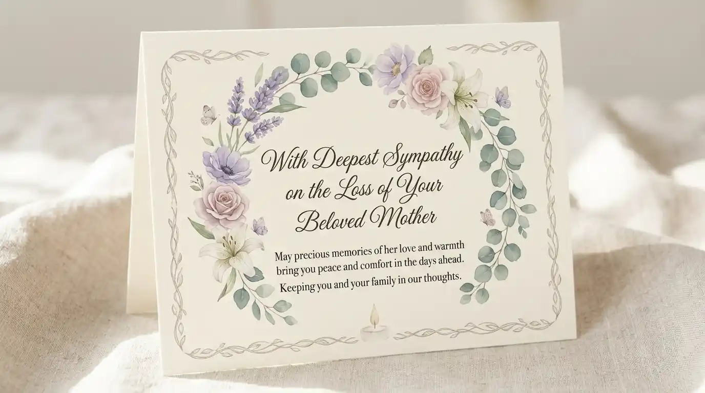 Sympathy Messages for Loss of Mother