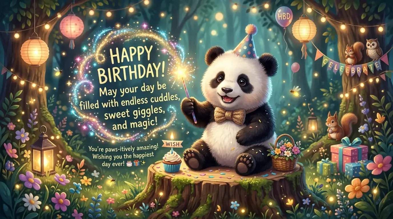 unique cute birthday wishes