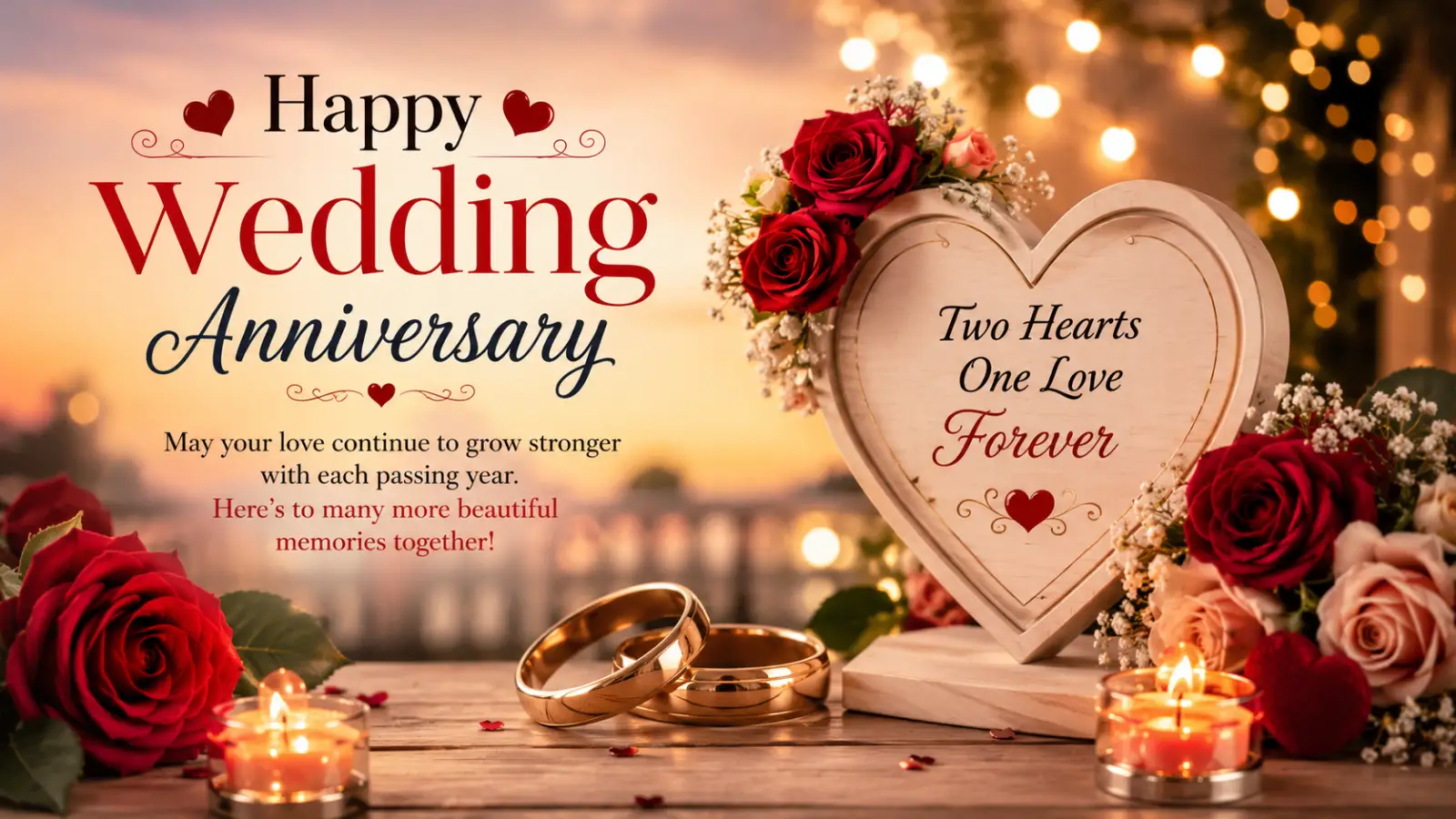 Wedding Anniversary Wishes