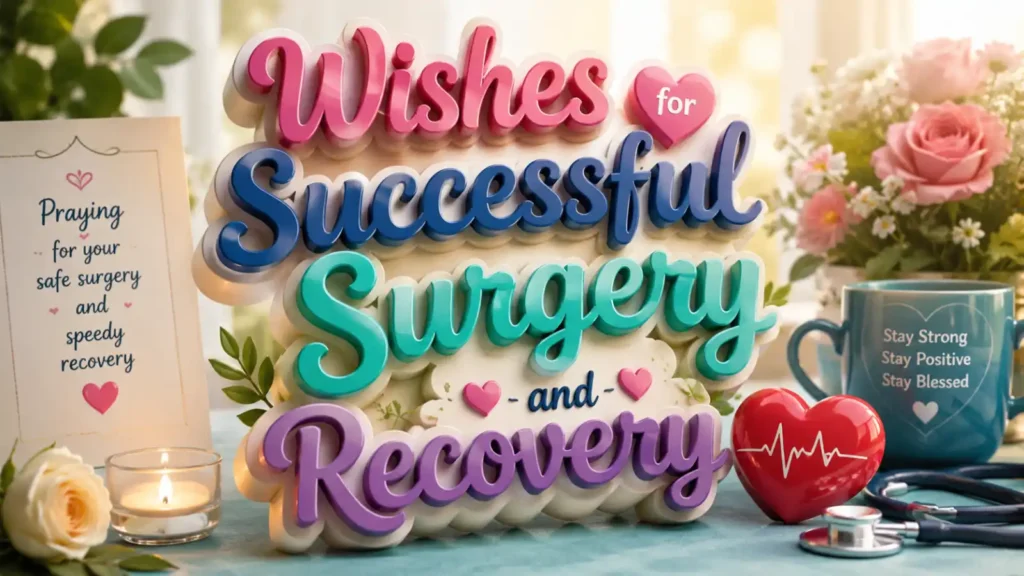 Wishes for Successful Surgery and Recovery