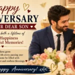 anniversary wishes for son