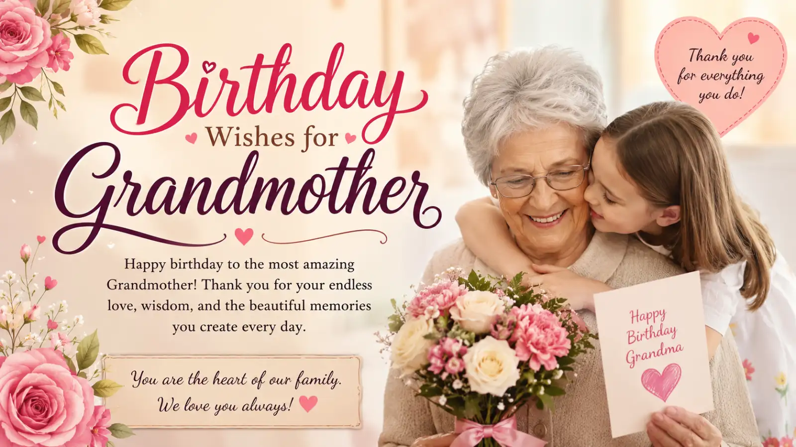 Birthday Wishes for Grandmother