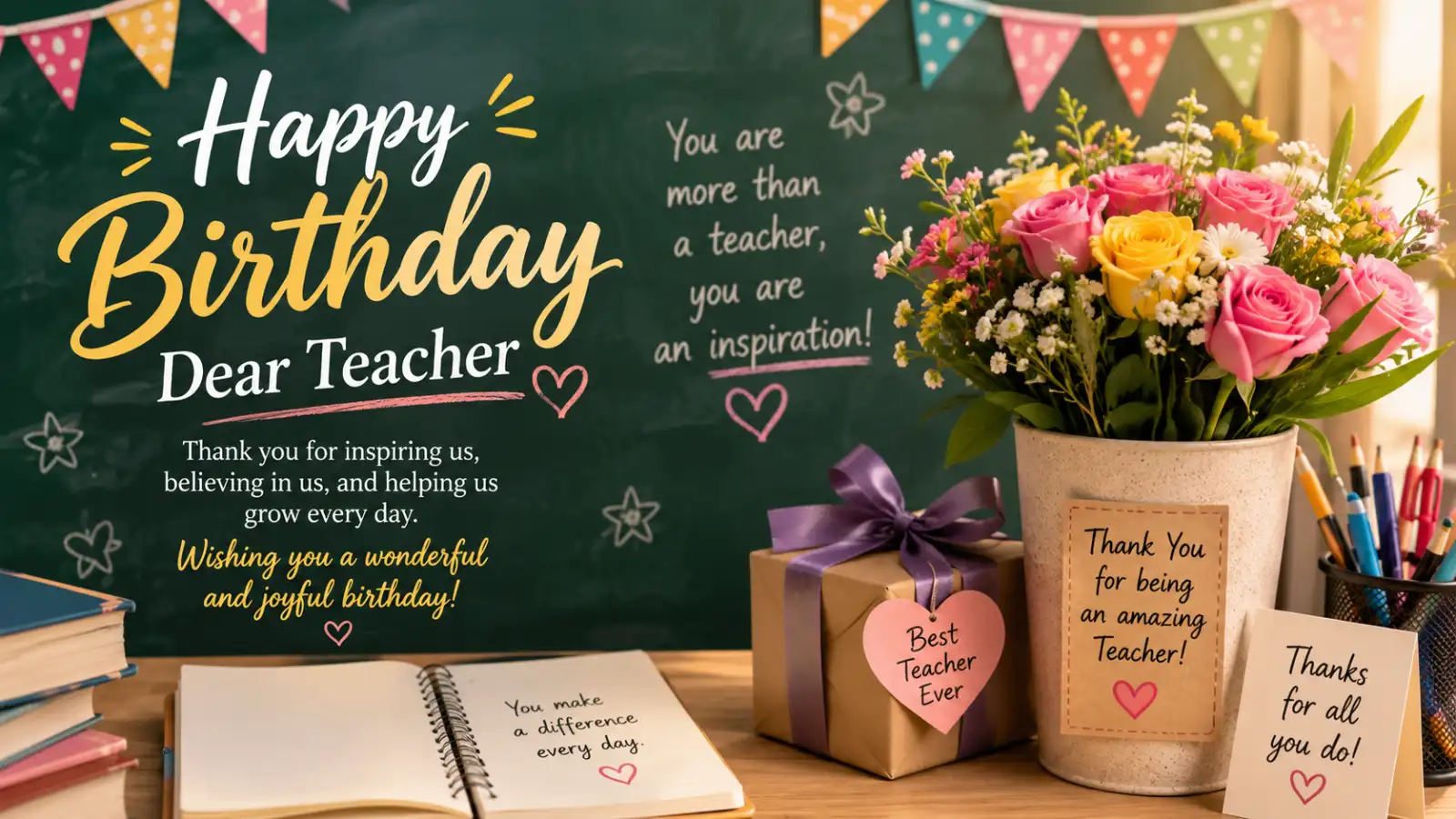 birthday wishes for teacher