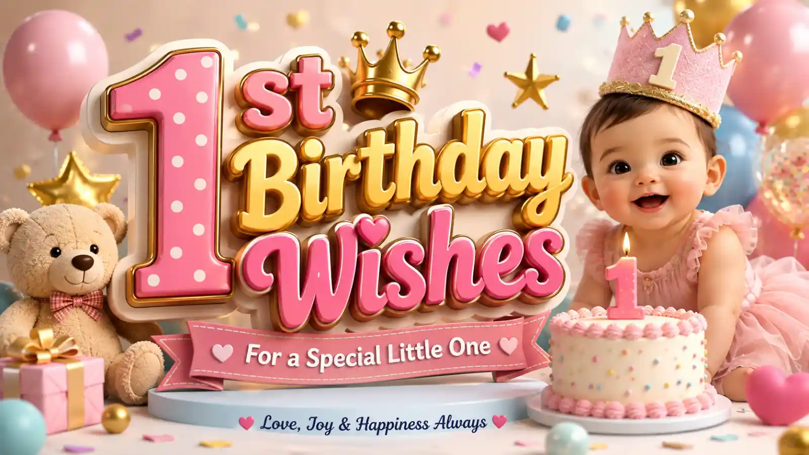 1st Birthday Wishes