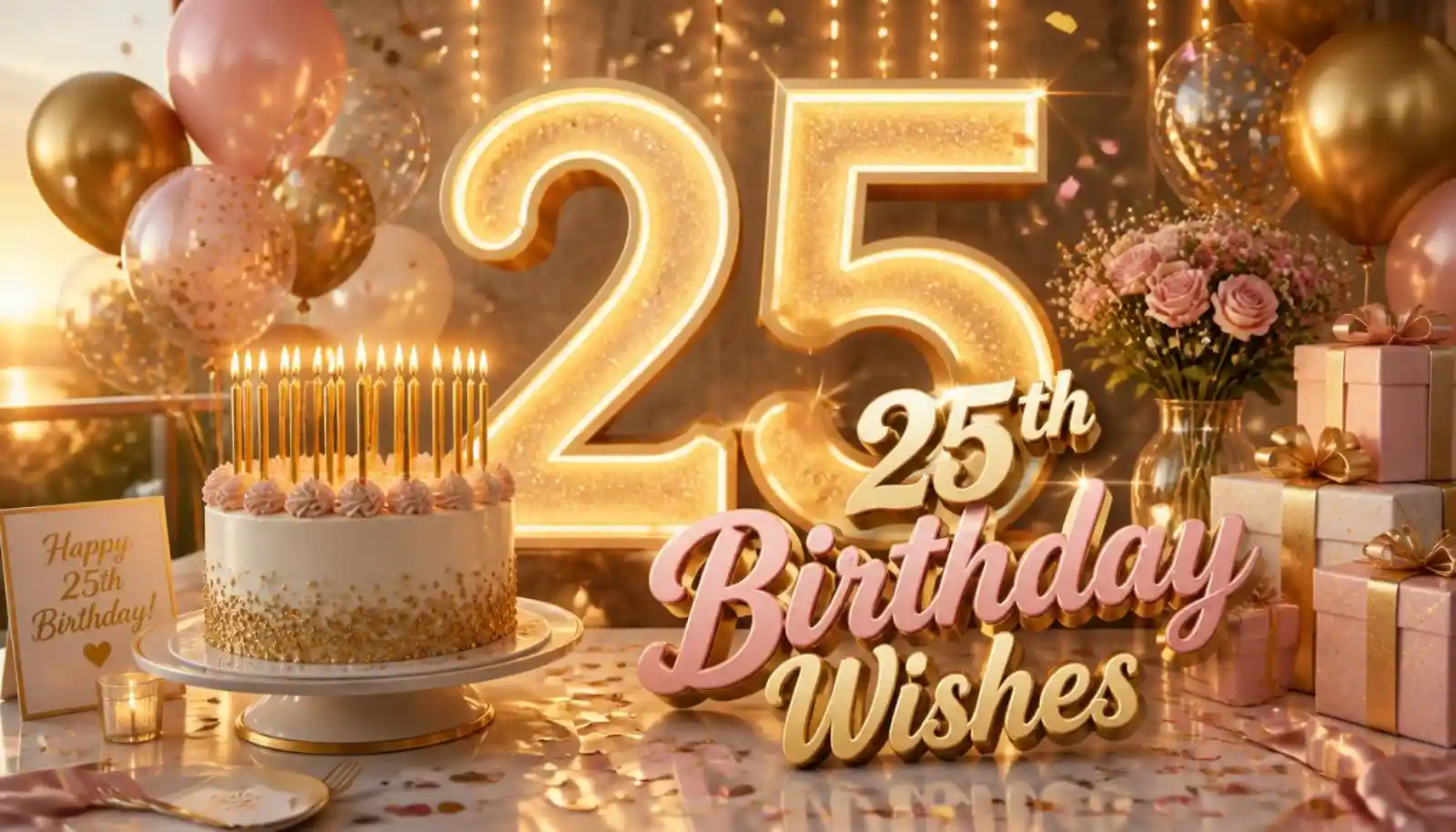 25th Birthday Wishes
