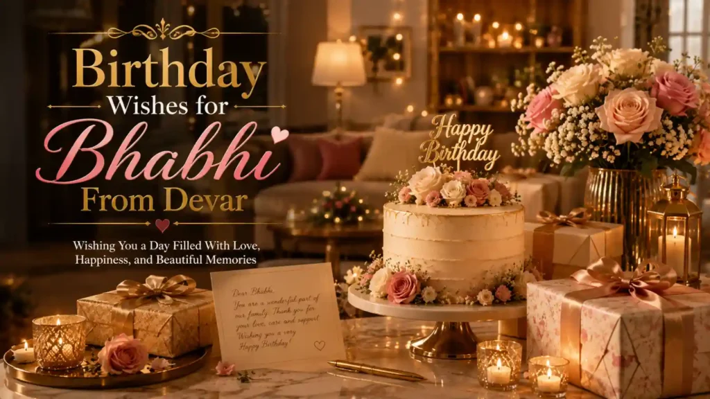 Birthday Wishes for Bhabhi From Devar