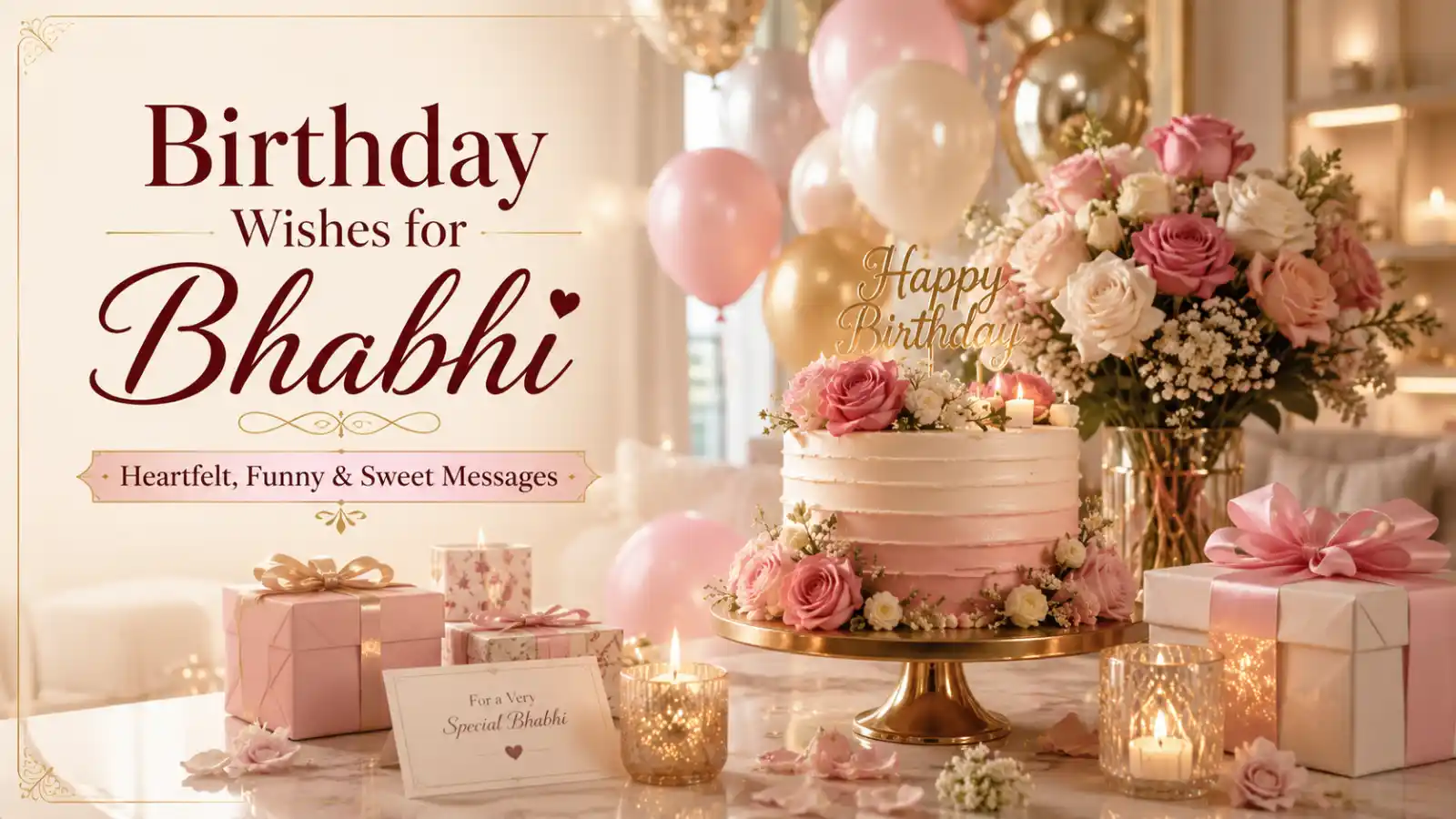 Birthday Wishes for Bhabhi