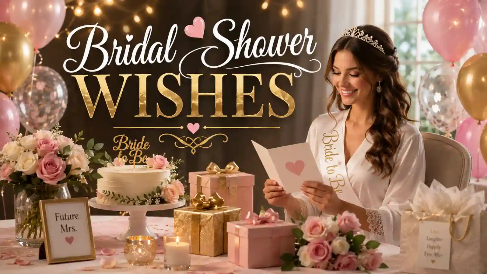bridal shower wishes