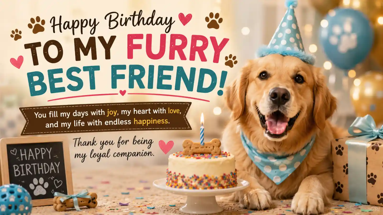 Dog Birthday Captions