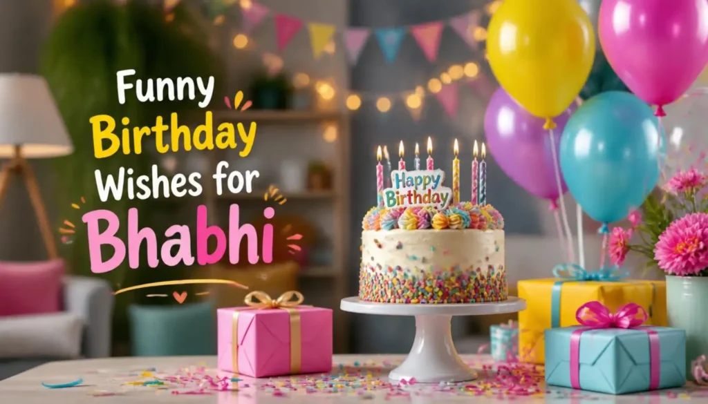 Funny Birthday Wishes for Bhabhi