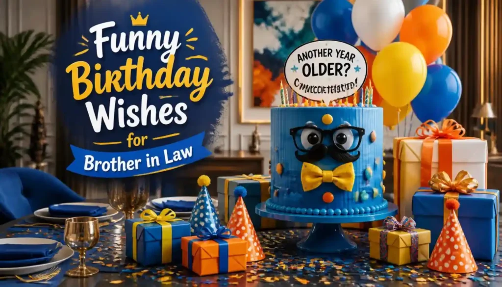 Funny Birthday Wishes for Brother in Law