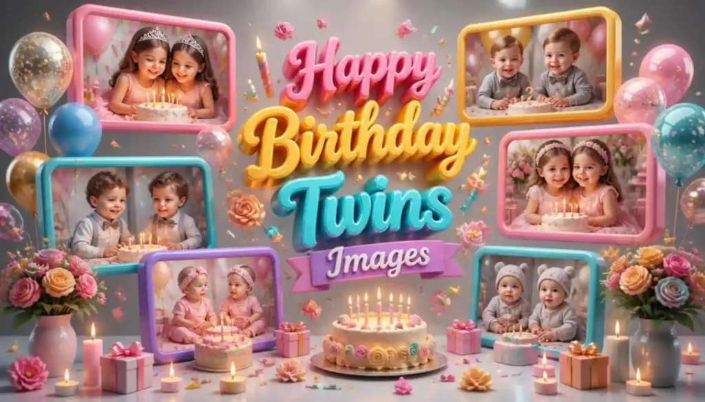 Happy Birthday Twins Images & Messages