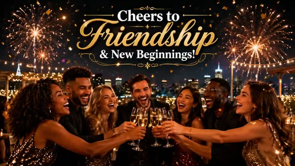 Happy New Year Wishes for Friends