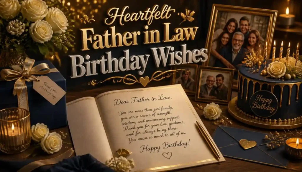 Heartfelt Father in Law Birthday Wishes