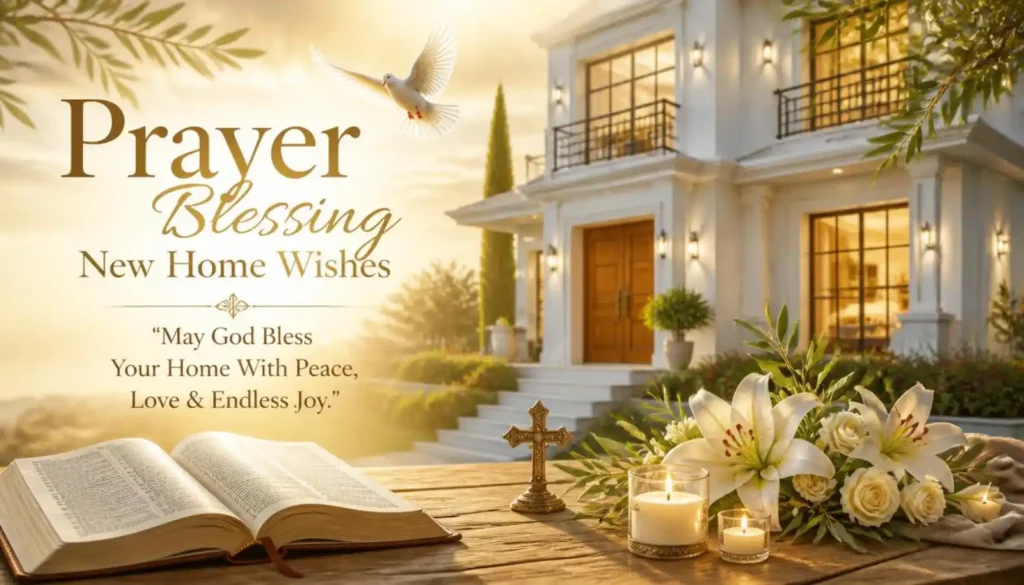 Prayer Blessing New Home Wishes