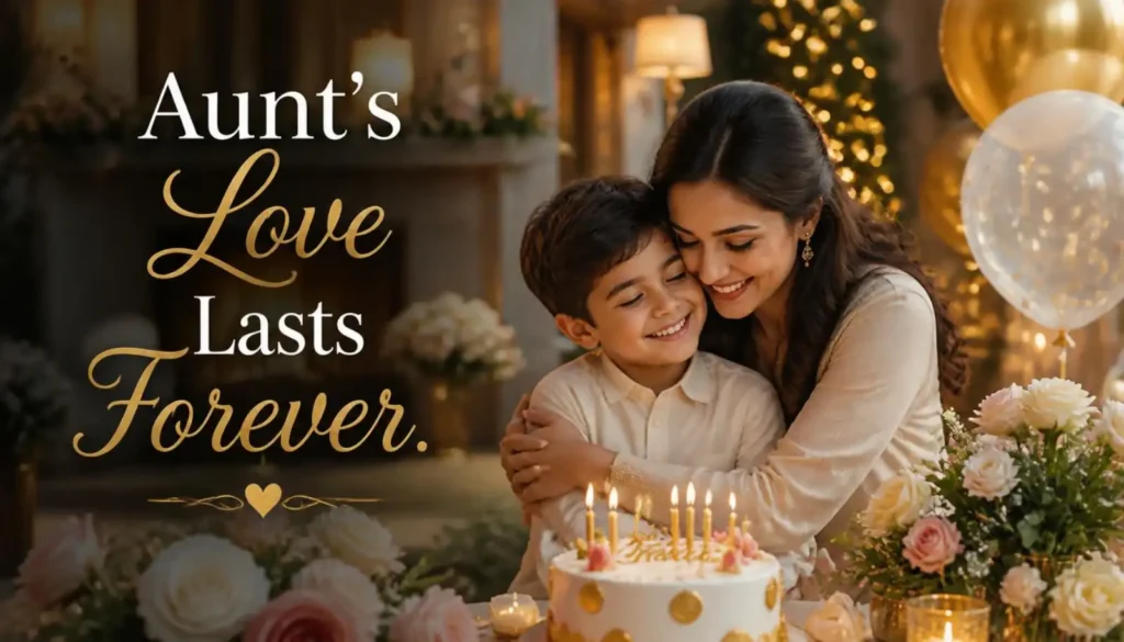 Touching Birthday Wishes for Nephew from Aunt