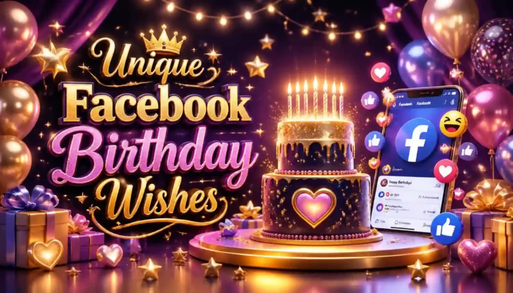 Unique Facebook Birthday Wishes