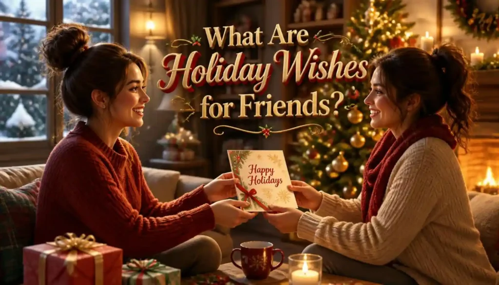 What Are Holiday Wishes for Friends